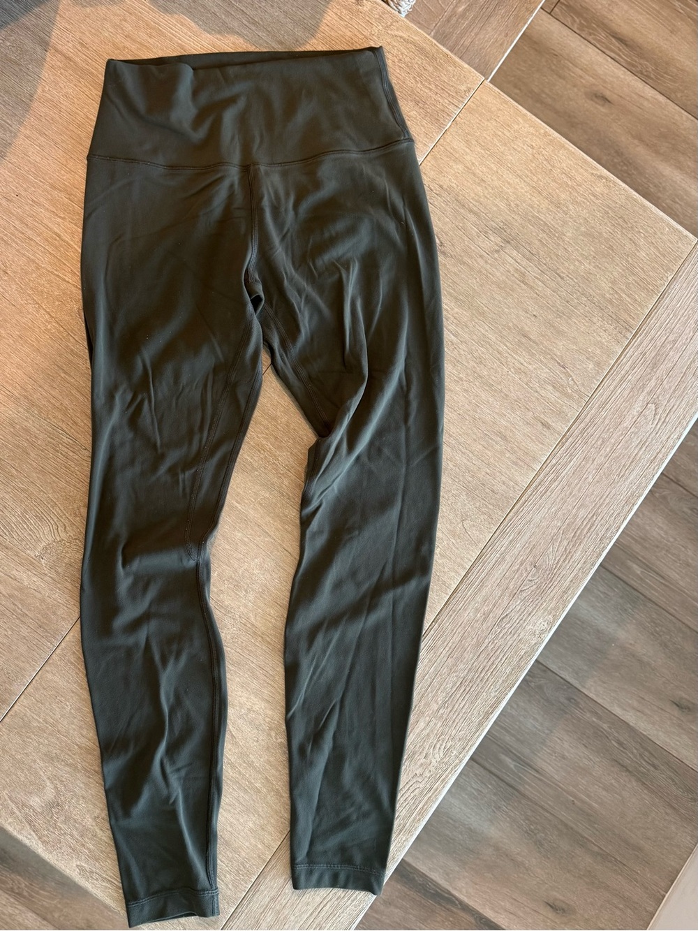 lululemon athletica olive green align leggings